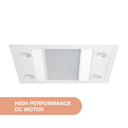 Picture of Martec Linux DC 3-in-1 Bathroom Heater with 1000W Heat Tube, 600m³/hr DC Exhaust & Tricolour LED